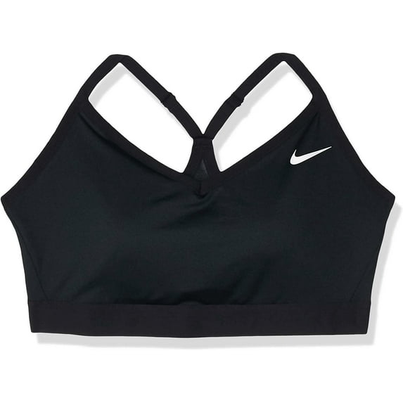 Nike Plus Size Indy Sports Bra Black/Black/White Women's Size 3X