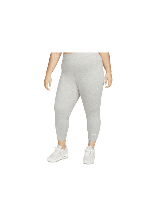 Plus Size Sportswear Classics High-Waisted 7/8 Leggings - Dark Grey Heather