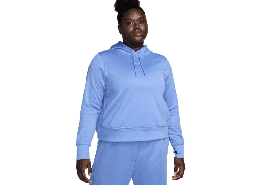 Nike Hoodie Plus Size Womens Pullover Hoodies Therma Fit Plus