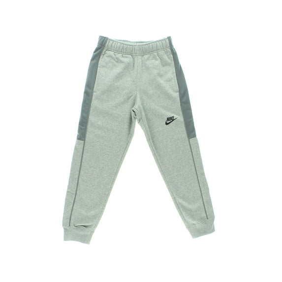 Nike Portswear Hybrid Fleece Joggers Boys Active Pants Size S, Color: Grey