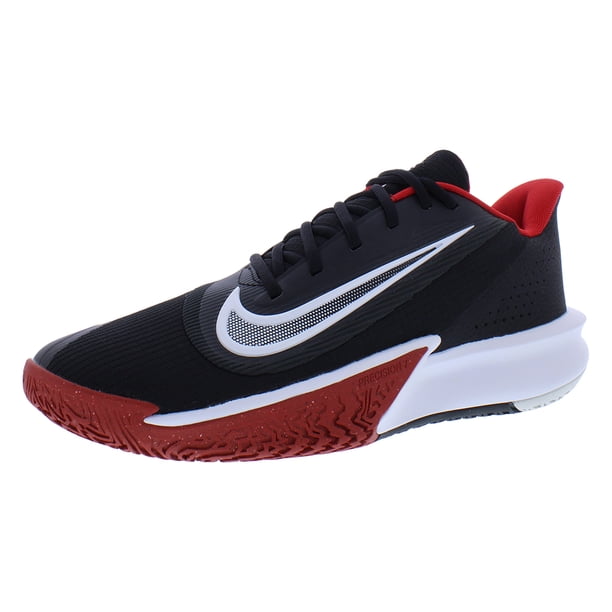 Nike Precision VII Men's Basketball Shoes Color: Black White Red
