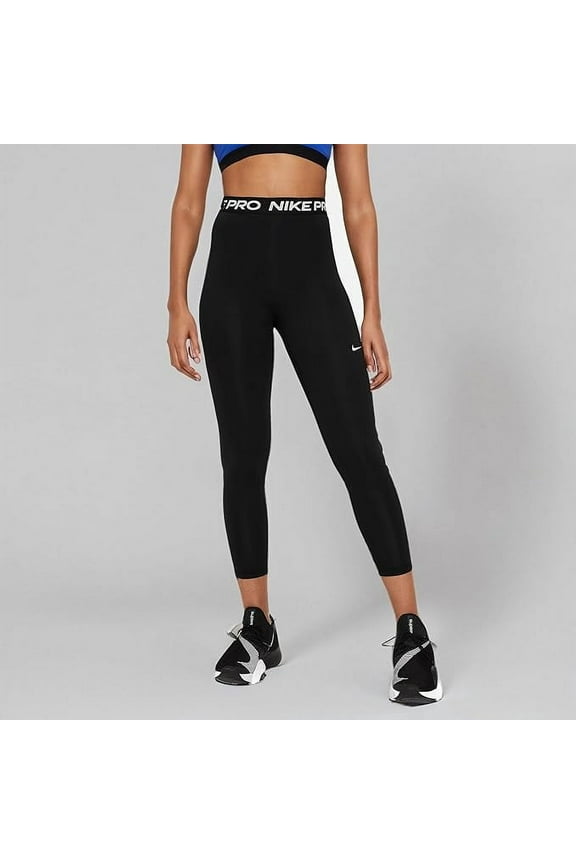 Pro 365 Women's High-Waisted 7/8 Mesh Panel Leggings