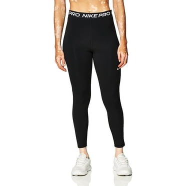 Nike Pro 365 Womens High-Rise 7/8 Leggings Medium Black/White