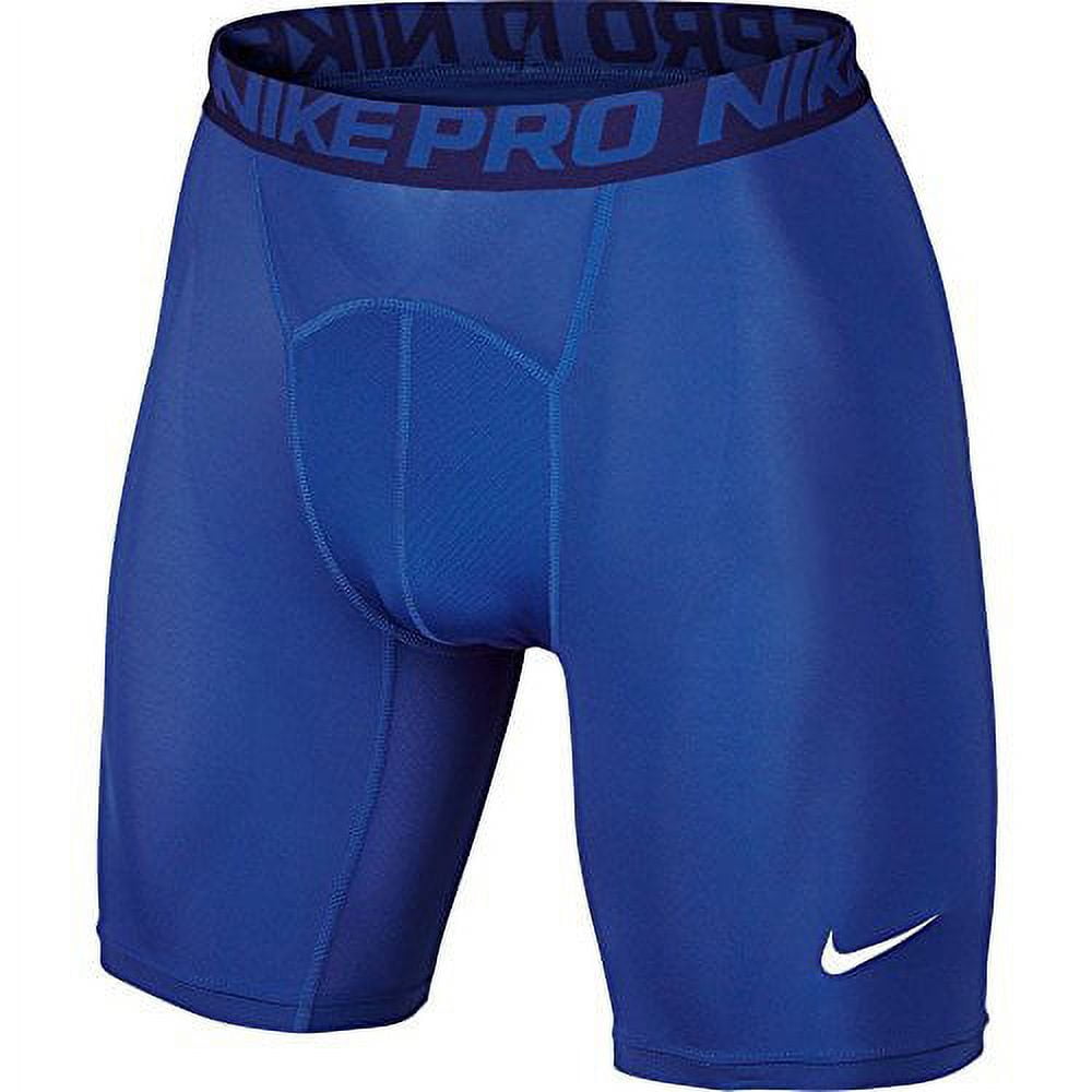 Nike Pro Combat Men's 6 Compression Shorts Underwear (2X-Large, Light  Photo Blue/Varsity Maize/White) 