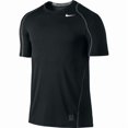 thumbnail image 1 of Nike Pro Cool Fitted Men's Dri-FIT Short Sleeve Shirt 703104-010 Black, 1 of 2