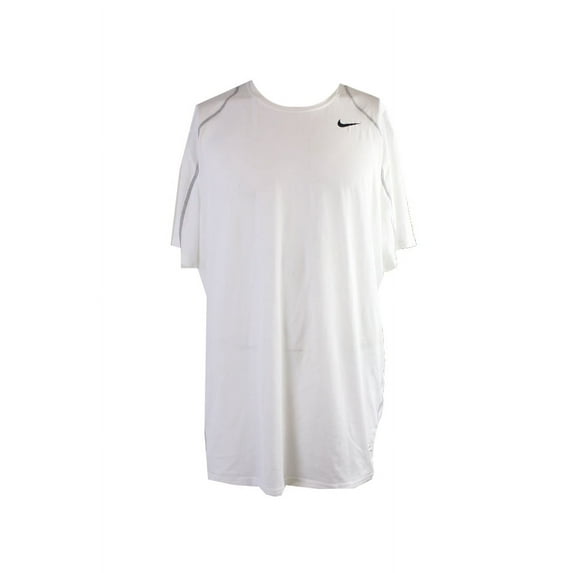 Nike Pro Cool Fitted Men's Dri-FIT Short Sleeve Shirt 703104-100 White