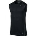 thumbnail image 1 of Nike Pro Cool Fitted Men's Dri-FIT Sleeveless Shirt 703102-010 Black, 1 of 2