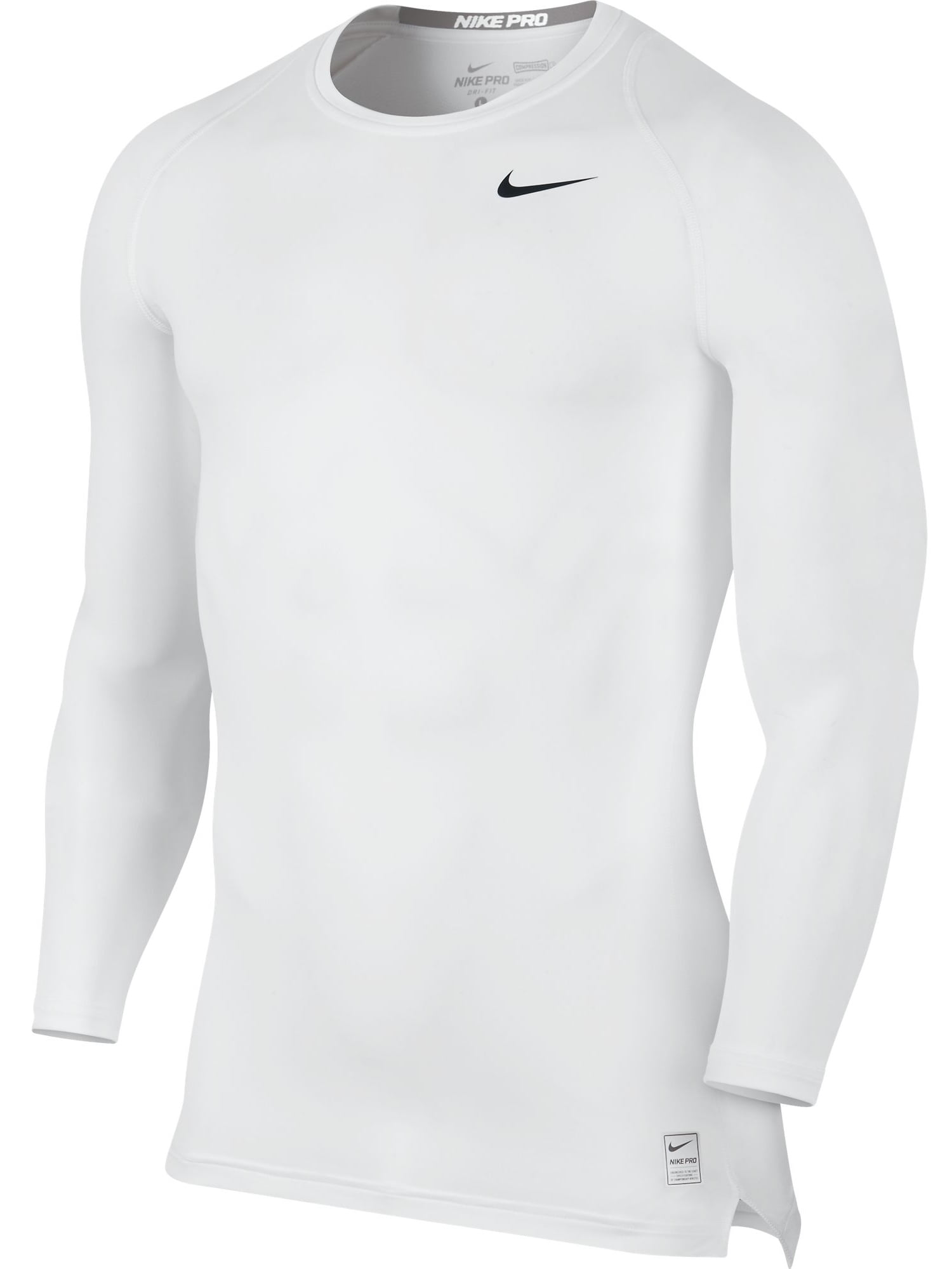 Nike Pro Cool Longsleeve Training Men's T-Shirt White/Black 703088-100 