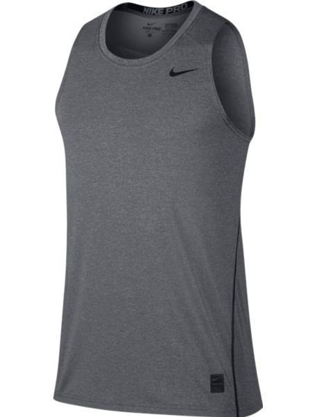 Nike Pro Cool Men's Dri-FIT Sleeveless Shirt 703106-091 Carbon Heather 