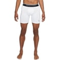 thumbnail image 1 of Nike Pro Dri-FIT Mens Shorts X-Large White/Black/Black, 1 of 5