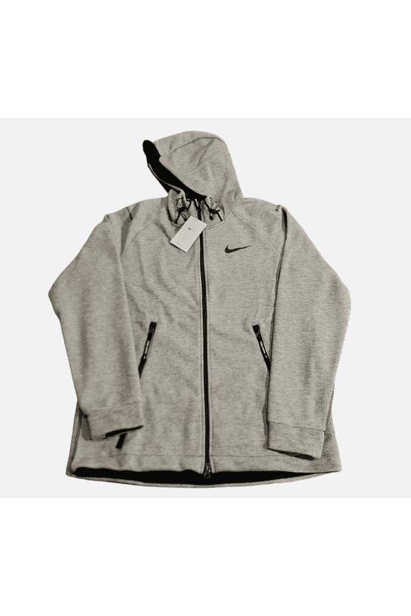 Pro Dri-Fit Men's Grey Full-Zip Training Jacket (DD1878-010) (Small)