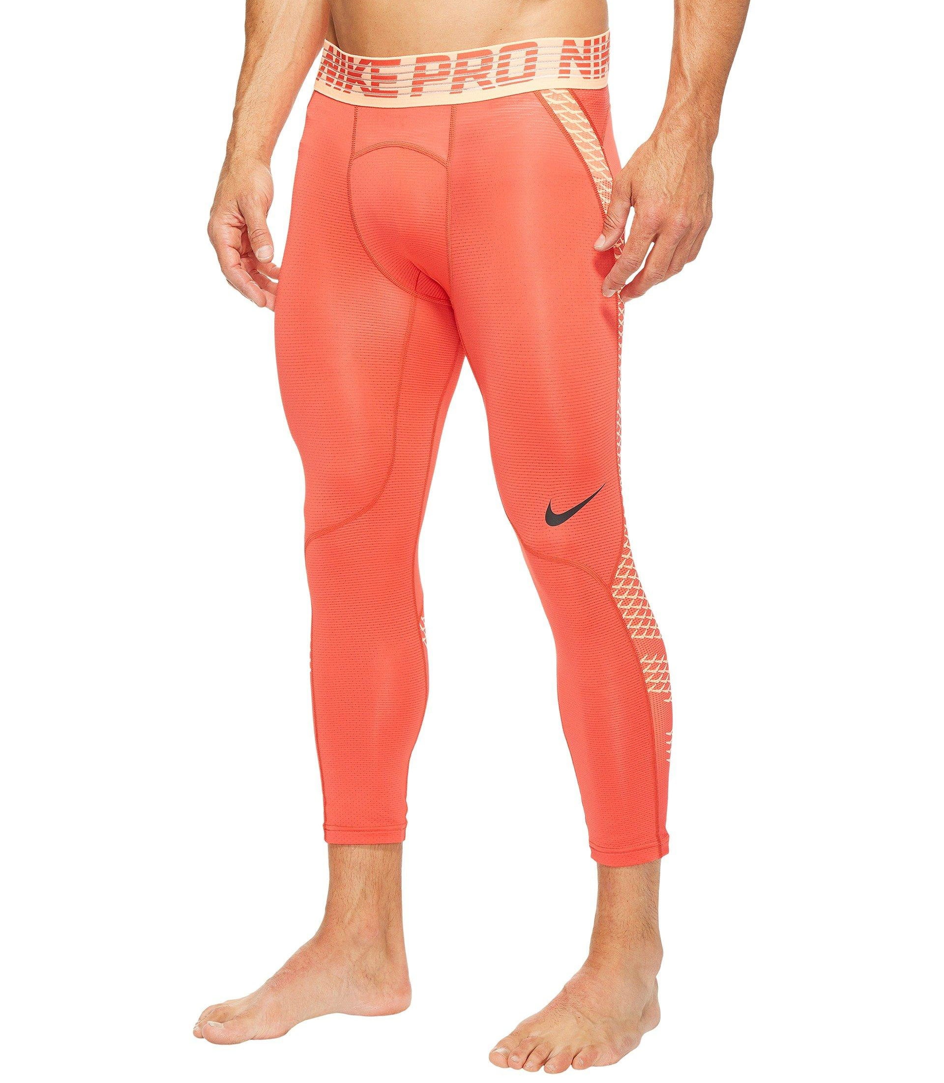 Nike Pro Hypercool 3/4 Men's Compression Tights Pants Size 2XL 
