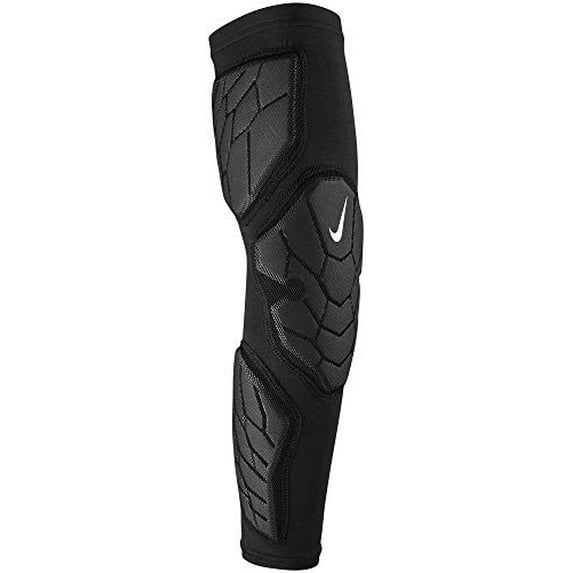 Nike unisex Pro Hyperstrong Padded Arm Sleeve 3.0, Black, L/XL Right