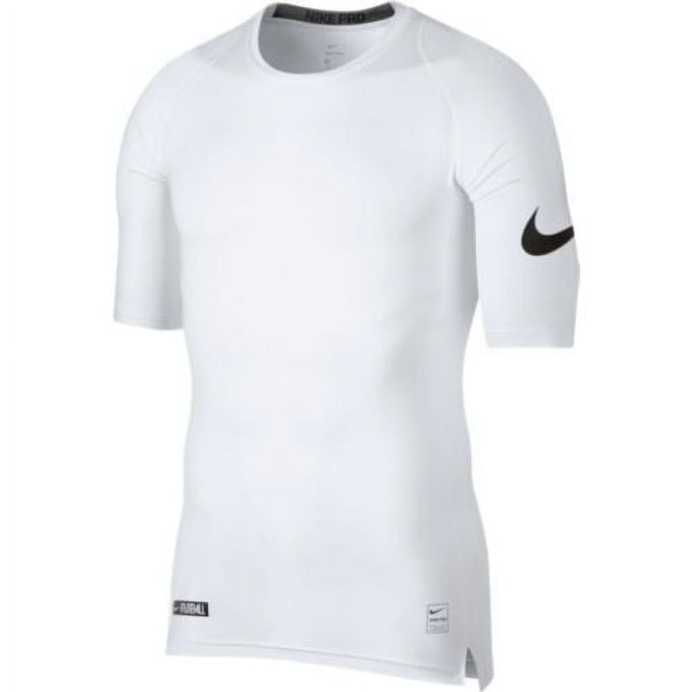 nike pro men's 1 2 sleeve football shirt