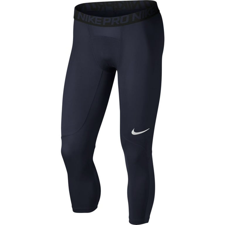 Nike Pro Men s 3 4 Length Training Tights 838055 451 Obsidian