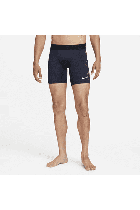 Pro Men's Dri-FIT Fitness Shorts Color: Obsidian/White Size: L