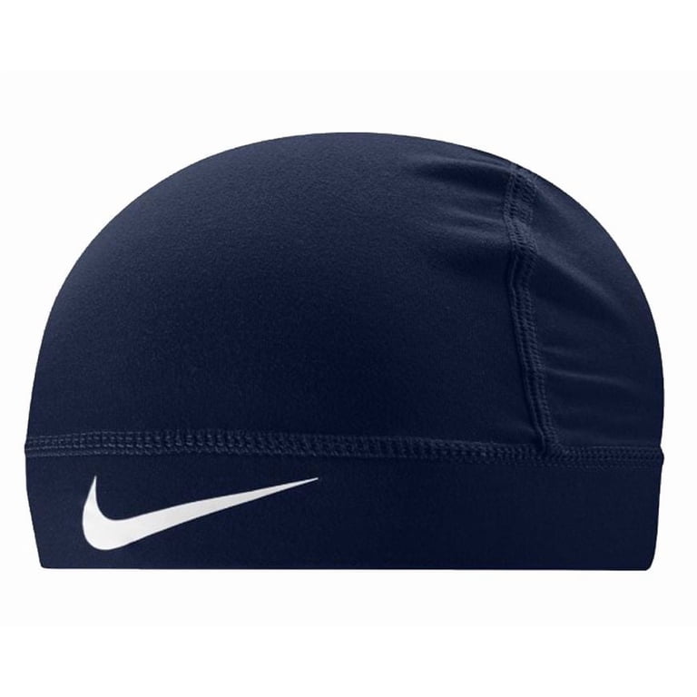 Nike Pro Skull Cap 3.0, College Navy/White, Sweat-Wicking