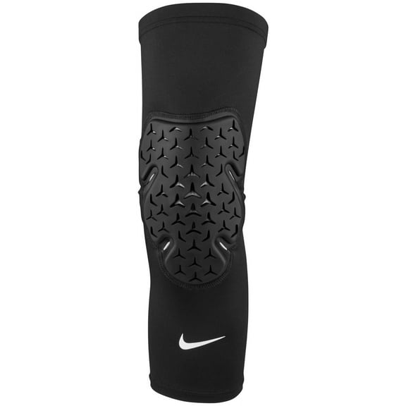 Nike Pro Strong Leg Sleeves (Black/Black/White, 2XL/3XL)