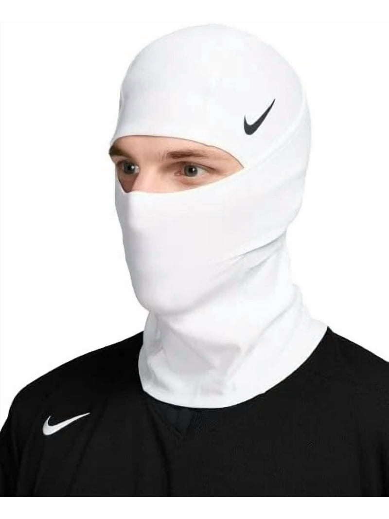 Nike Pro Therma-FIT Hood S/M ホワイト nikepro hyperwarm hood, Therma-Fit moisture-wicking