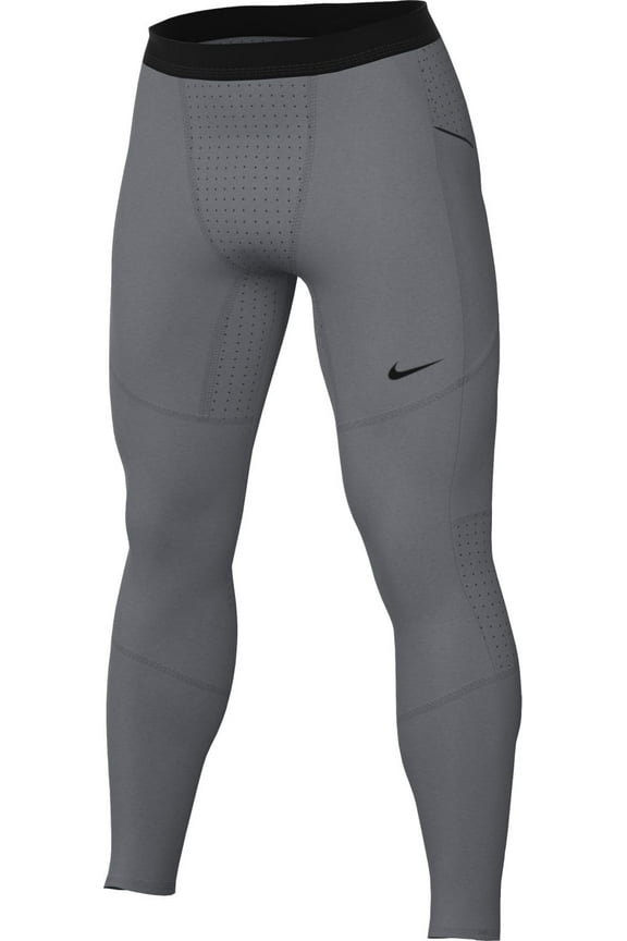 Pro Warm Men's Tights (Smoke Grey/Black, FB7961-084) Size Small