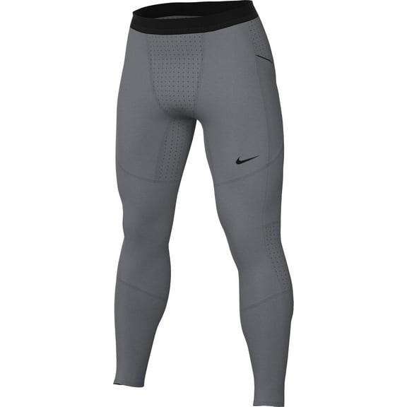 Nike Pro Warm Men's Tights (Smoke Grey/Black, FB7961-084) Size Small