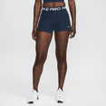 thumbnail image 1 of Nike Pro Women's 3\ Color: Armory Navy/White Size: S (4–6), 1 of 1