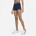 thumbnail image 1 of Nike Pro Women's 3\ Color: Obsidian/White Size: 2XL, 1 of 1