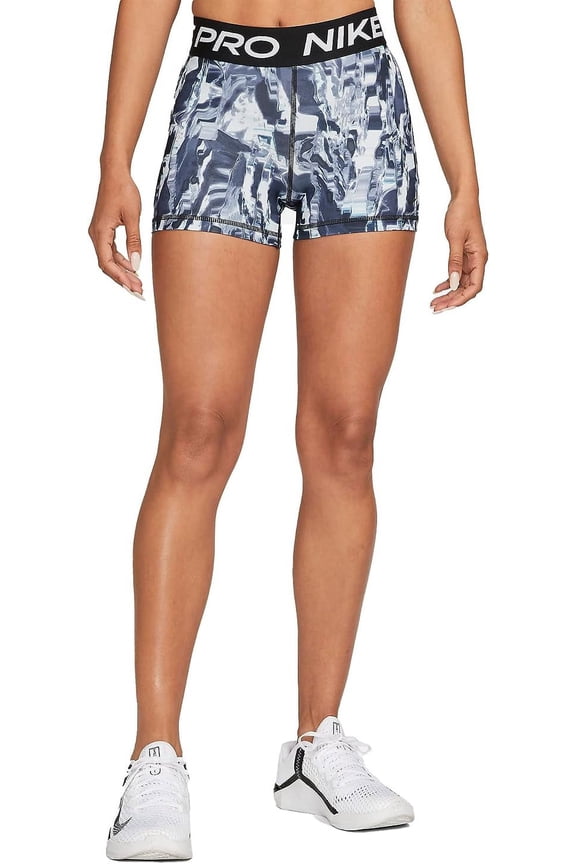 Pro Women's Mid-Rise Allover Print Shorts - Size XL
