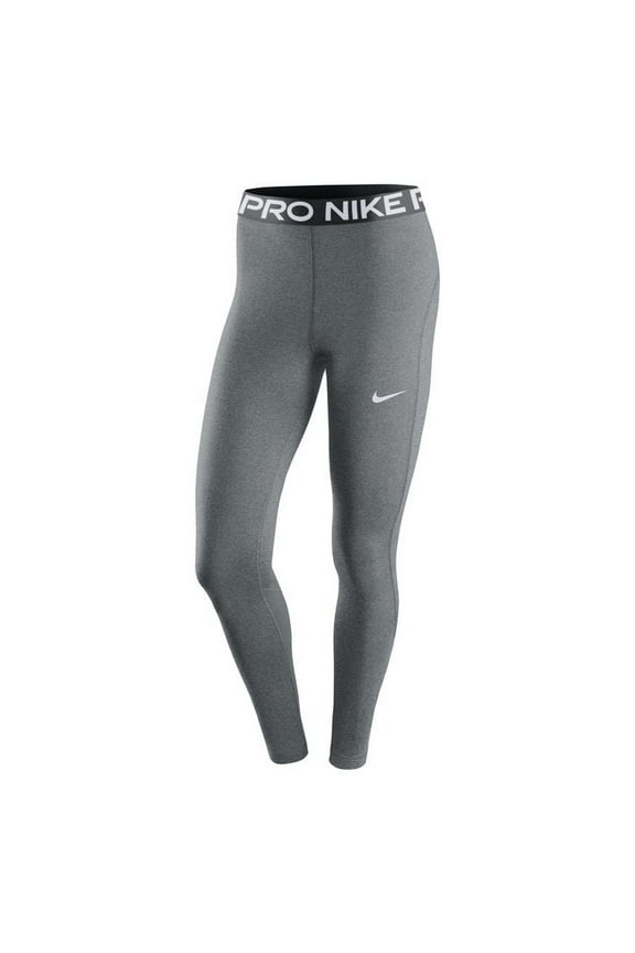 Pro Women's Mid-Rise Mesh-Paneled Leggings Color: Smoke Grey/Heather/Black/White Size: M