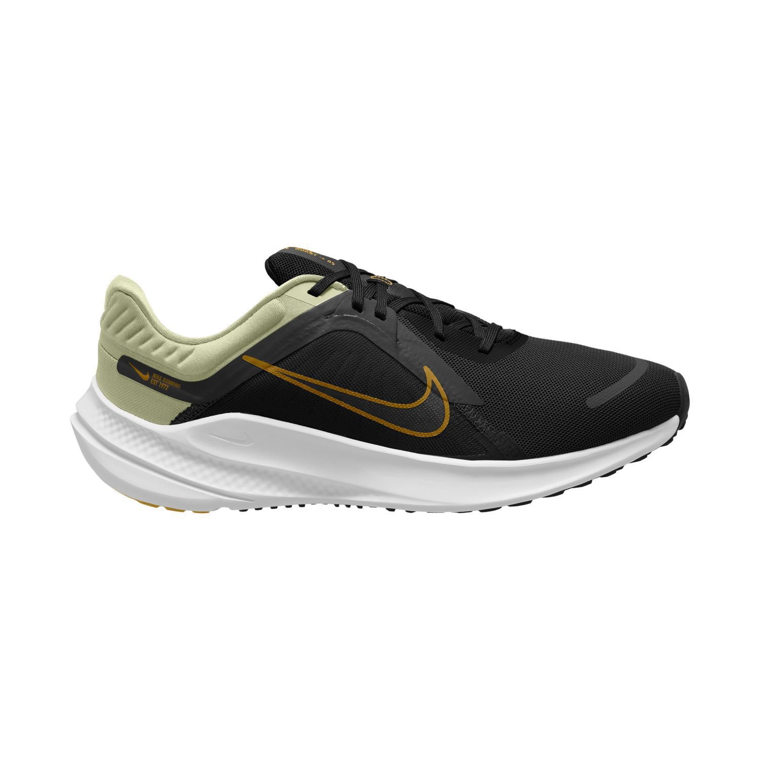 Nike Quest 5 DD0204-031 Black-Olive Aura-Bronzine Men\'s Running Sneakers 12 Nike Quest 5 Smoke Grey Volt Black White Men main image 4