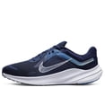 thumbnail image 1 of Nike Quest 5 Mens Running Trainers DD0204 Sneakers Shoes UK 10.5 US 11.5 EU 45.5, Midnight Navy Pure Platinum 400, 1 of 8