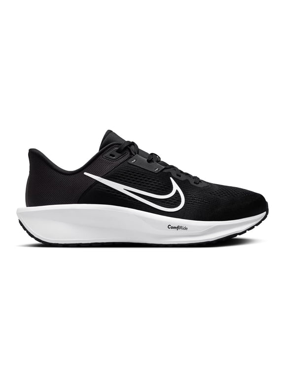 Quest 6 Men's Road Running Shoes Color: Black White Gray Size: 10.5