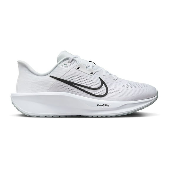 Nike Quest 6 Men's Road Running Shoes Color: White Black Platinum Size: 12