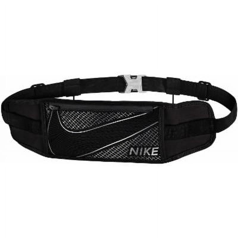 nike running hip pack in black
