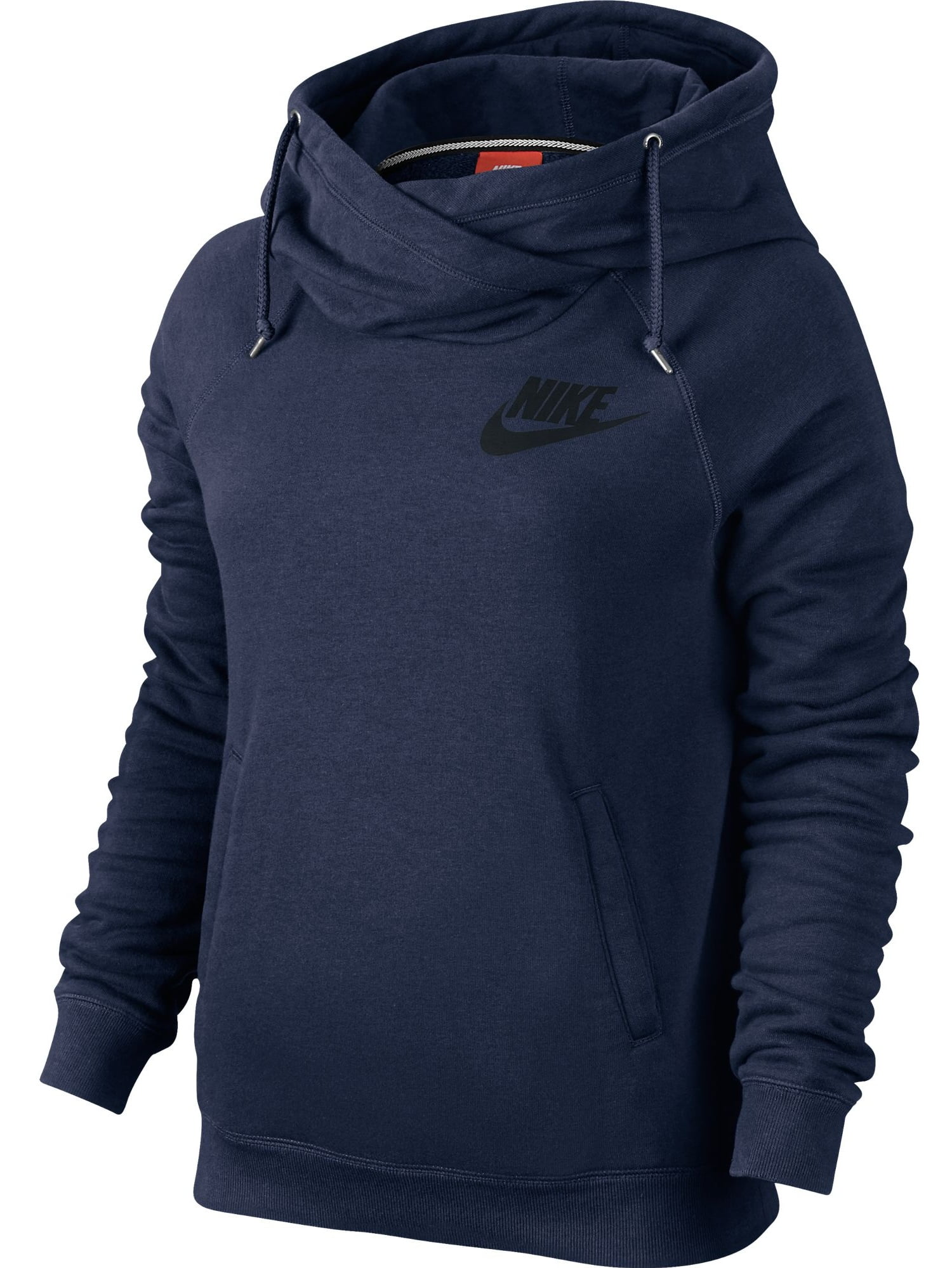 NIKE WOMENS SPORTSWEAR RALLY HOODIE SWEATSHIRT PULLOVER FLEECE M