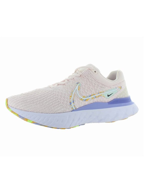 React Infinity Run Fk 3 Prm Womens Shoes Size 12, Color: Light Soft Pink/White