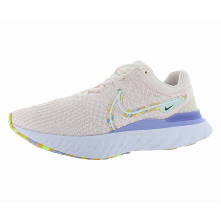 Nike React Infinity Run Fk 3 Prm Womens Shoes Size 5, Color: Light Soft Pink/White
