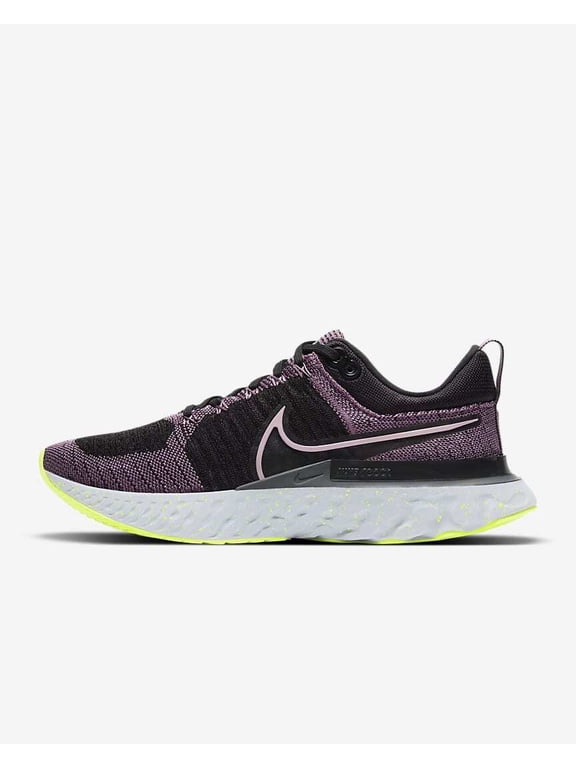 React Infinity Run Flyknit 2 CT2423-500 Women Violet Dust/Black Shoes LB415 (6.5)