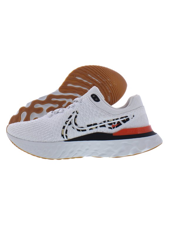 React Infinity Run Flyknit 3 Womens Shoes Size 5, Color: Platinum Tint/Metallic Summit White