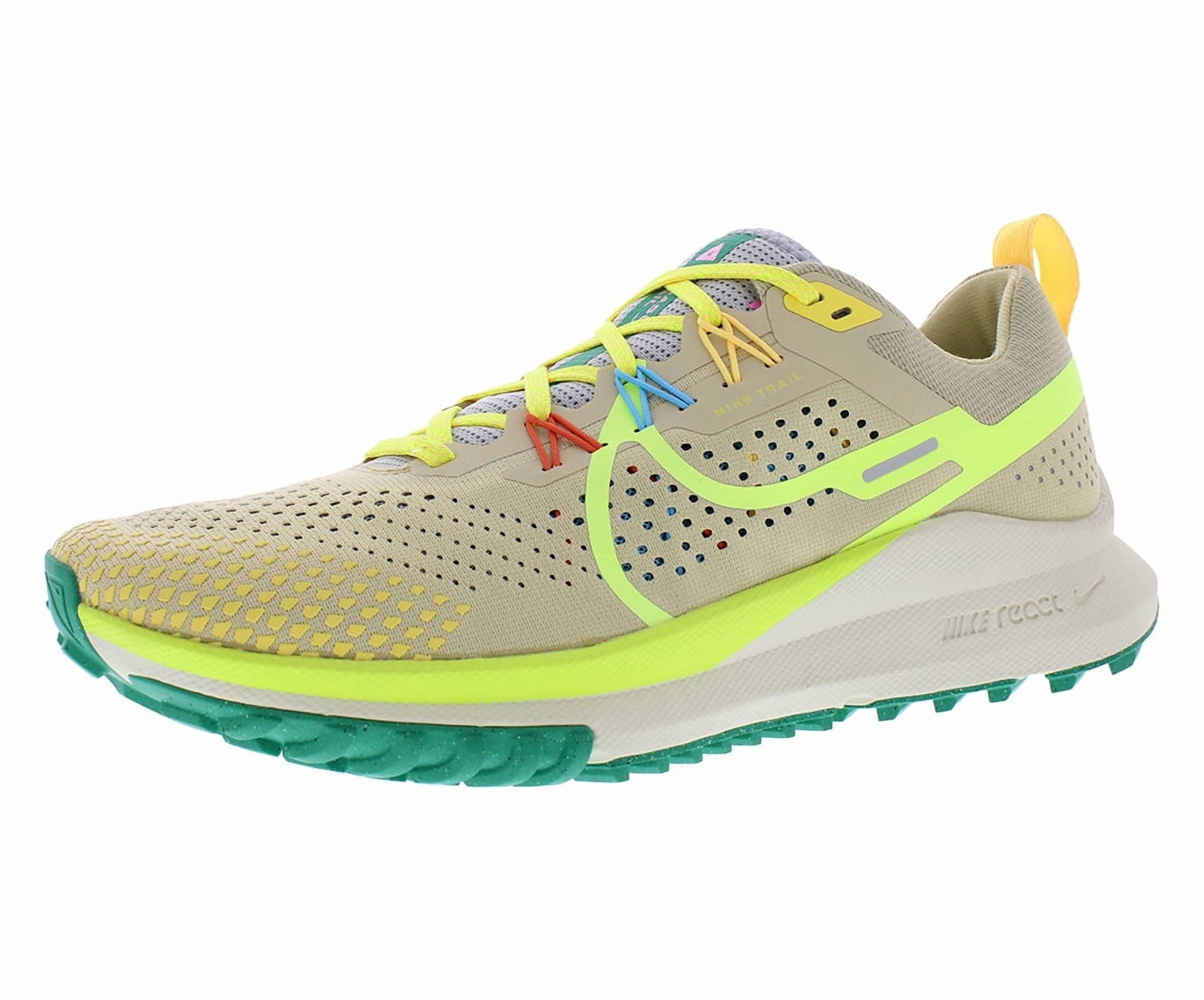 シューズ NIKE - Nike React Pegasus Trail4 Team Gold Volt Nike React Pegasus Trail 4 Mens Shoes Size 11.5, Color: Team Gold