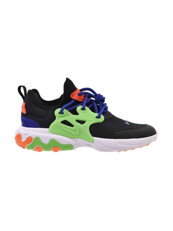 React Presto Big Kids' Shoes Black/Green Nebula bq4002-006