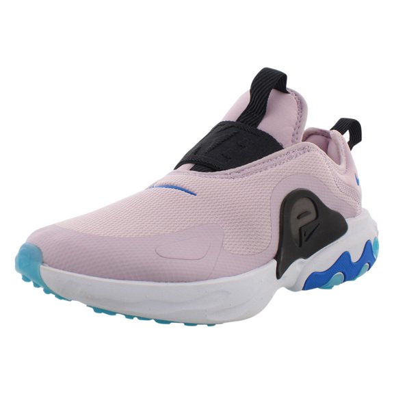 Nike React Presto Extreme Girls Shoes Size 6, Color: Iced Lilac/Optic Yellow/Pink/White/Blue