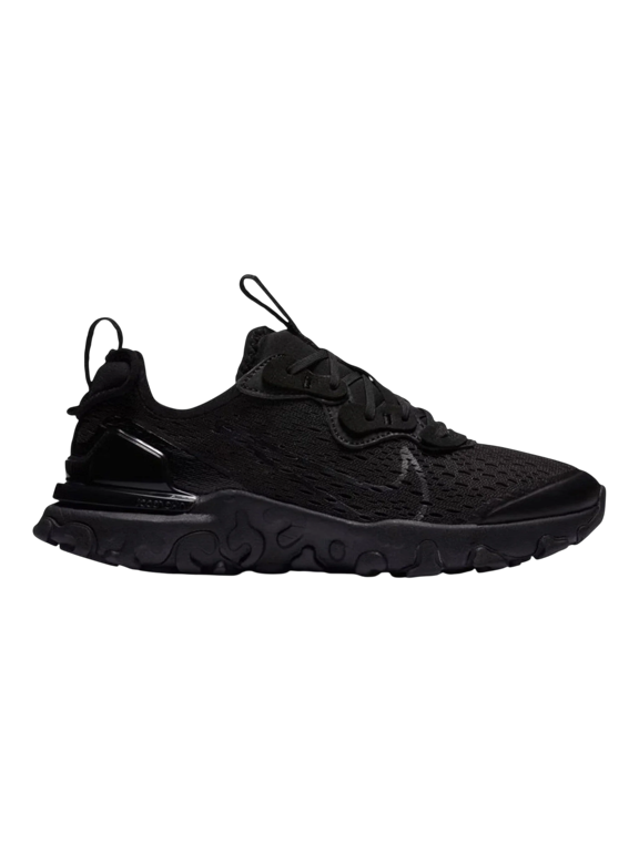 React Vision Sneaker in Black / Smoke Grey Mesh | Youth (GS) Low-Top - 5