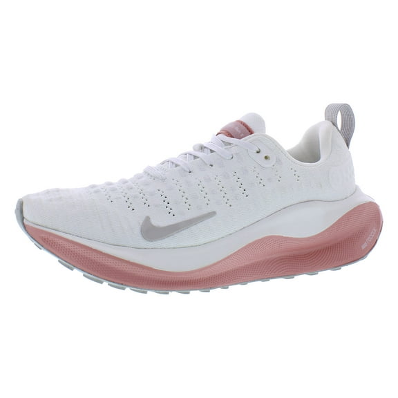 Nike ReactX Infinity Run 4 Womens Shoes Size 9, Color: White/Red Stardust/Summit White/Light Iron Ore