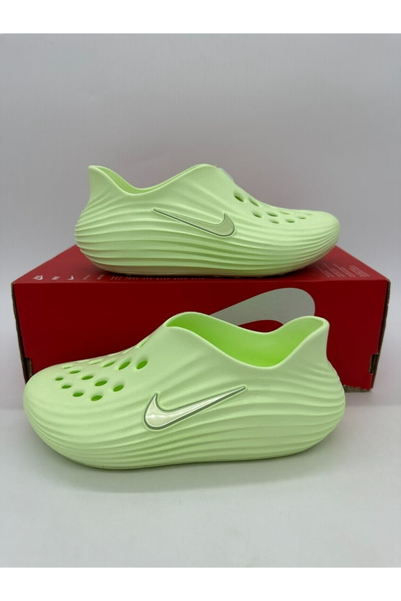 ReactX Rejuven8 Women's Size 6 Neon Green Athletic Slides Shoes HV5062 700