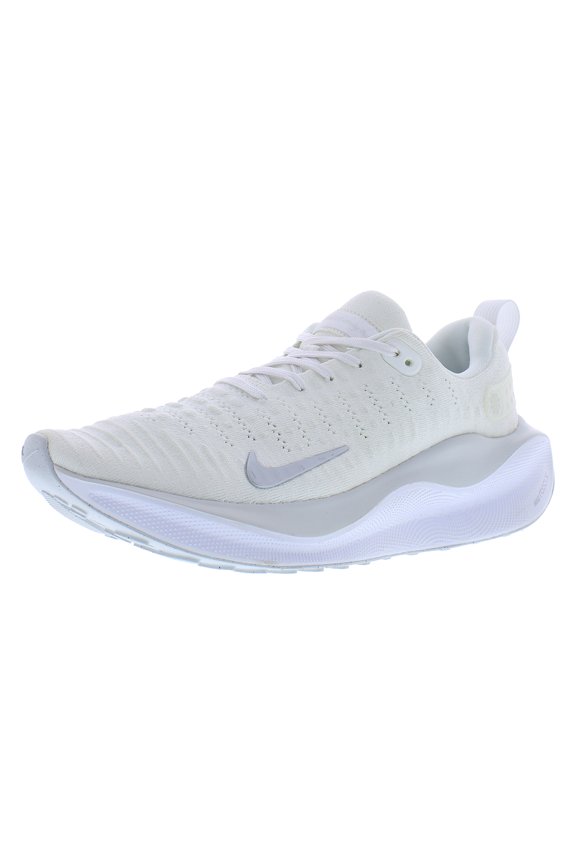 Reactx Infinity Run 4 Womens Shoes Size 9.5, Color: White/Metallic Silver