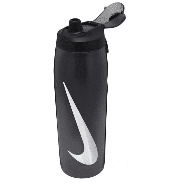 Nike Refuel 32oz Water Bottle with Locking Flip Lid - Black - BPA-Free, Leakproof, Dishwasher Safe