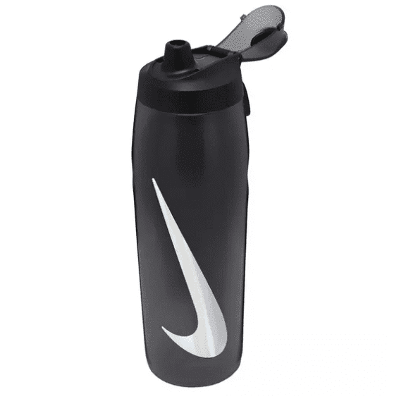 Nike Refuel 32oz Water Bottle with Locking Flip Lid - Black - BPA-Free, Leakproof, Dishwasher Safe