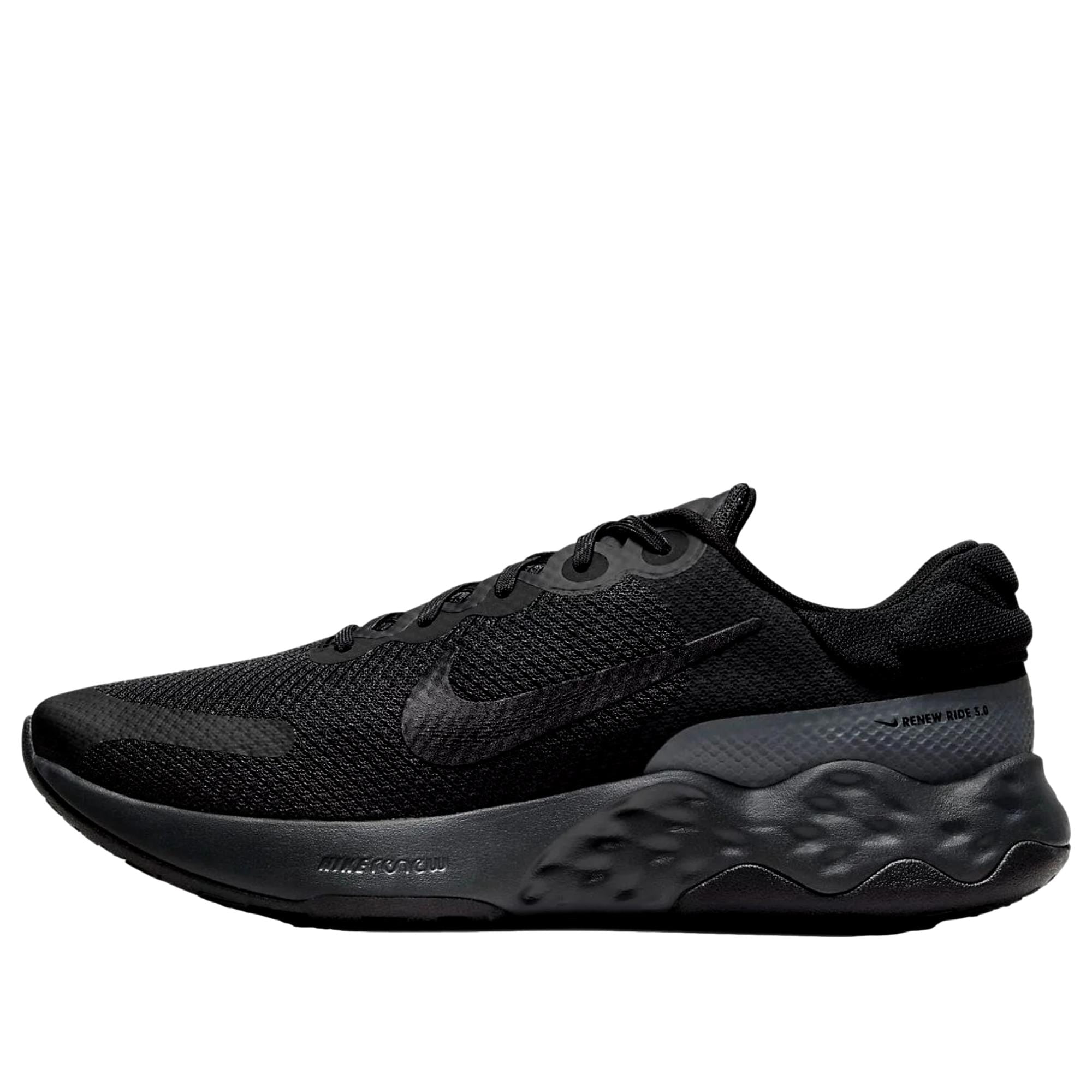 Nike Renew Ride 3 Black / Black - Dark Smoke Grey  DC8185-004 Men's Size 12