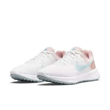 Nike Revolution 6 NN DC3729-100 Women's Pink White Low Top Running Shoes NR6420 (6.5)